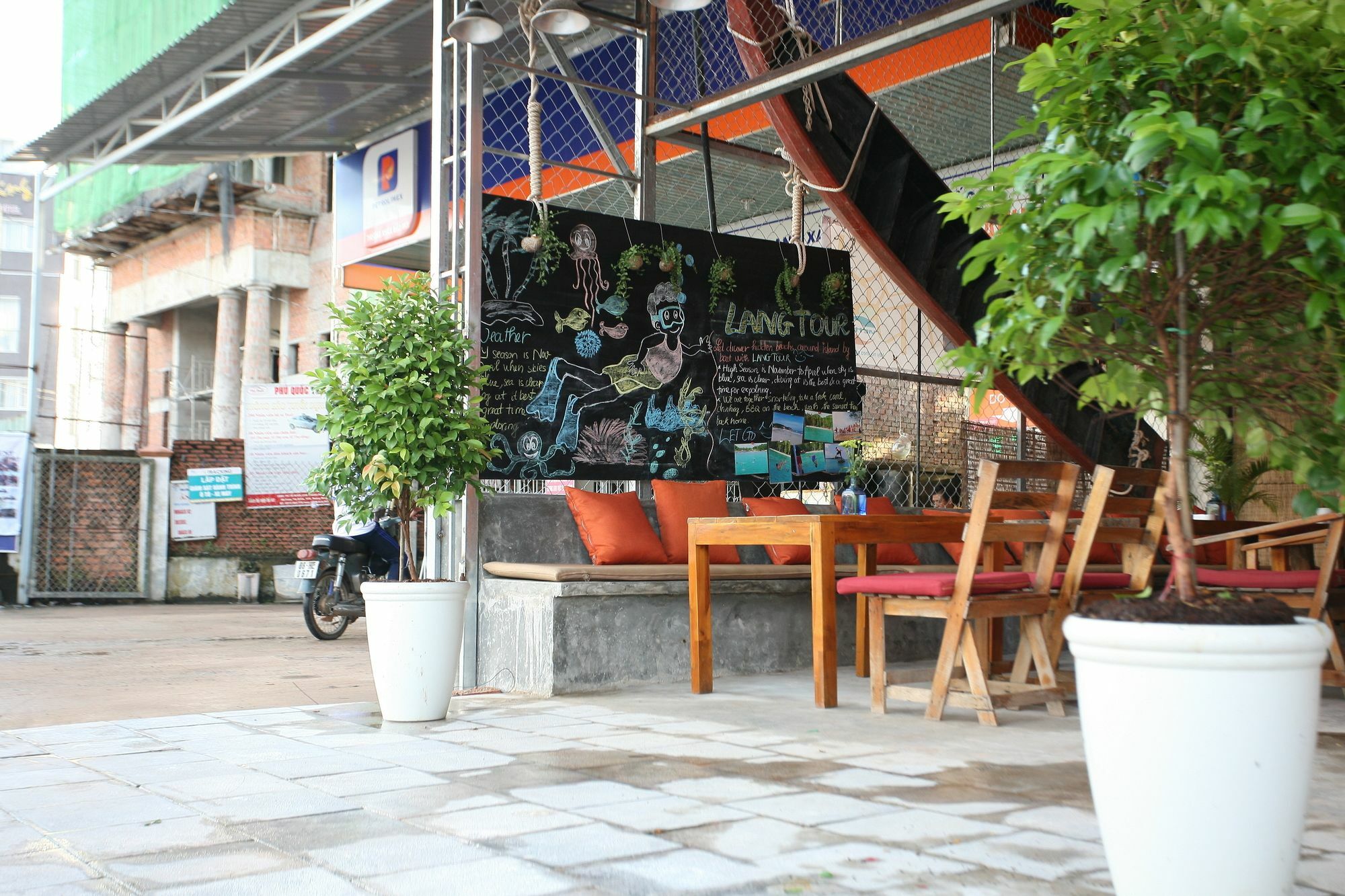 Langchia Hostel Phu Quoc Bagian luar foto